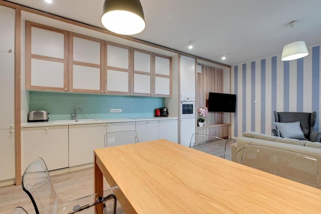 Central Apartments Gdanskt15 Bagian luar foto